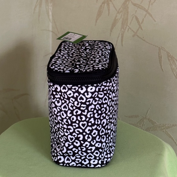 KATE SPADE LEOPARD HEART LUNCH TOTE BAG:NWT LEOPARD HEART - Picture 7 of 13